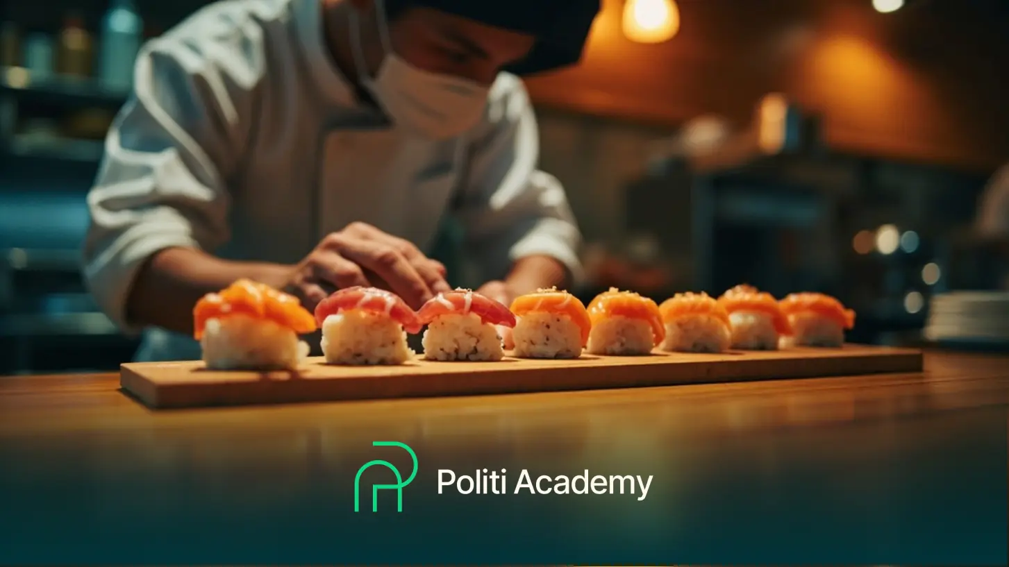 Como moldar sushis com técnica e velocidade